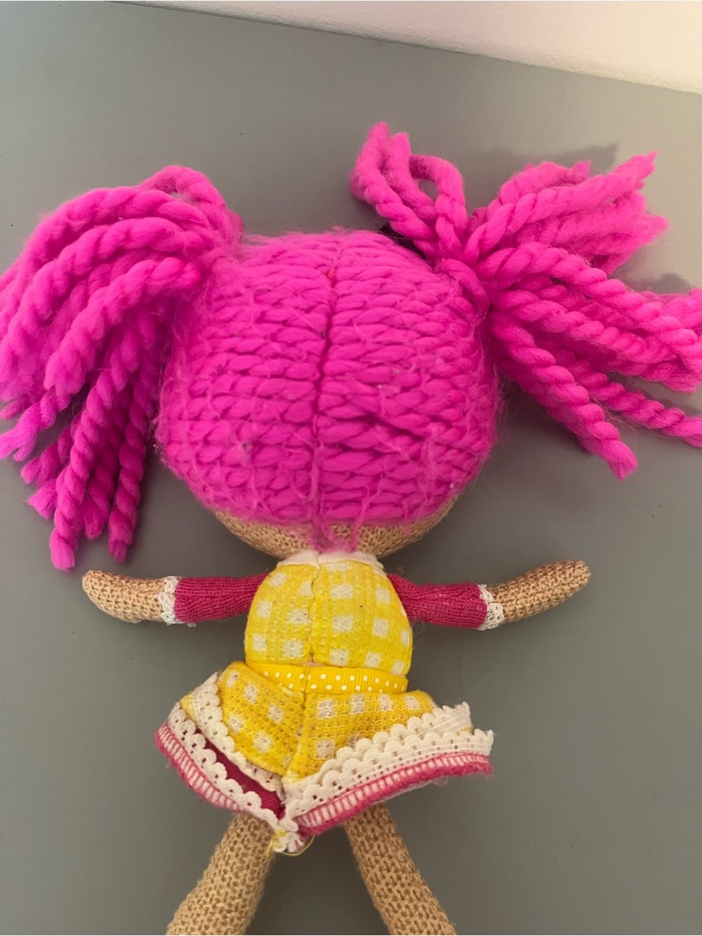 Lalaloopsy Crumbs Sugar Cookie Crochet Soft Doll Plush - Picture 4 of 6